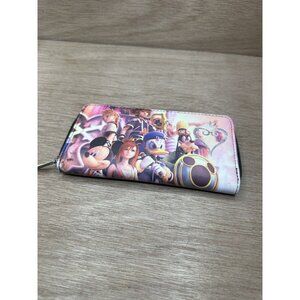 Kingdom Hearts Trifold Satchel Fold Hand Purse Clutch Wallet